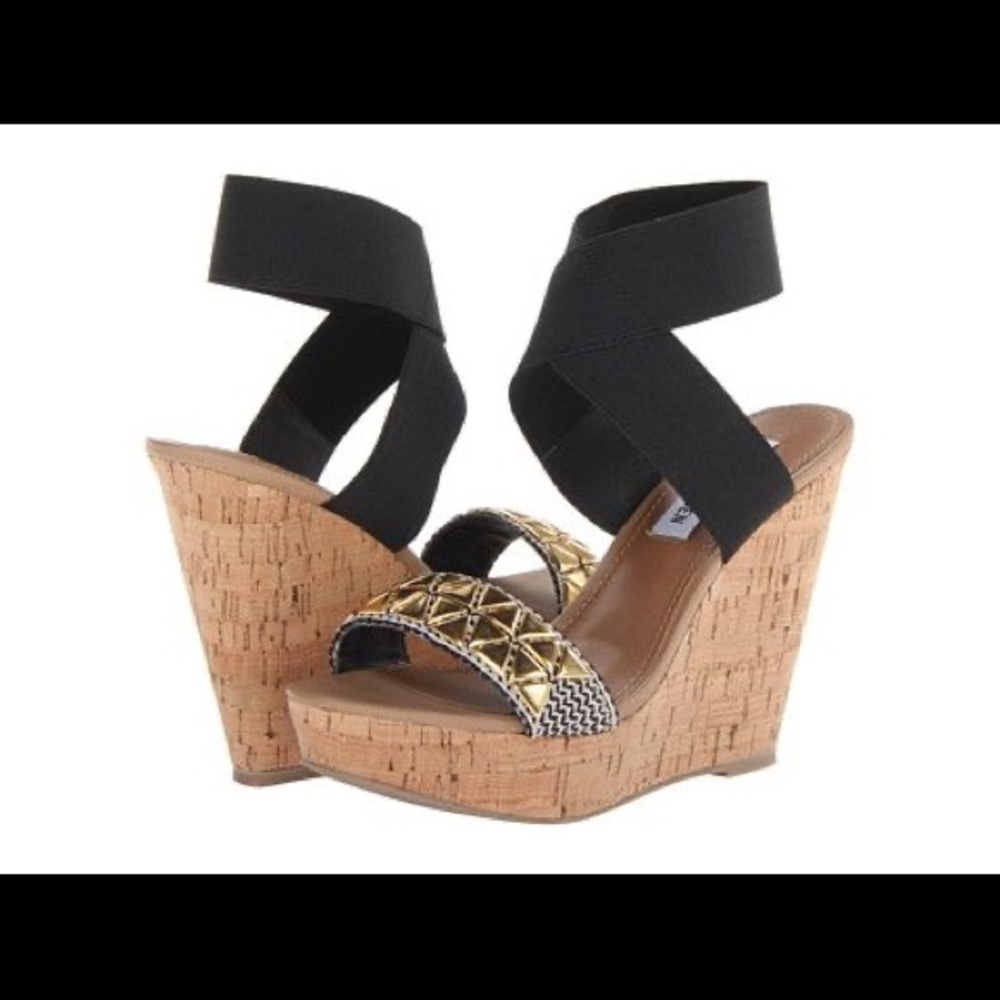 Steve MaddenWomen's Metallic Roperg PlatformWedge